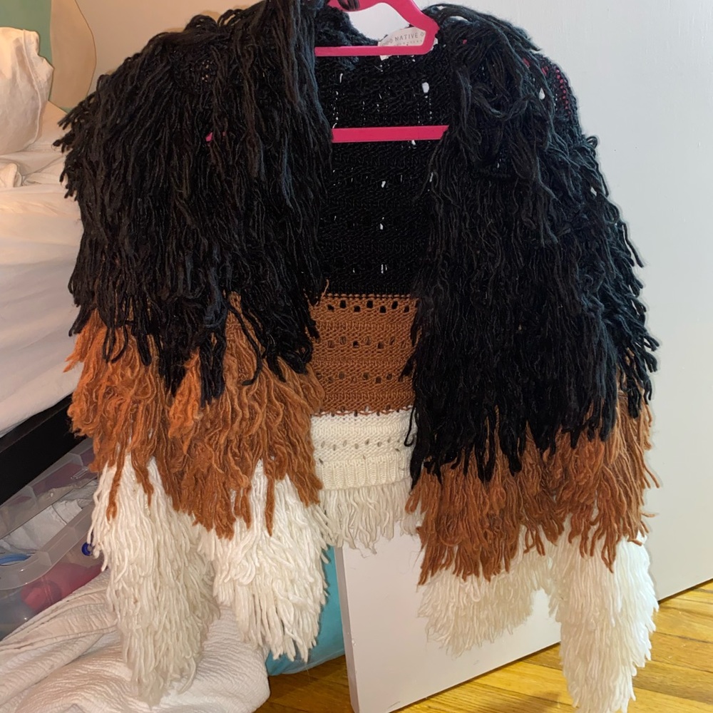 Fun/funky shaggy jacket
